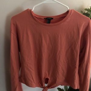 Forever 21 Long sleeve crop top
